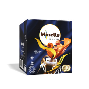 Дріп-кава без кофеїну Minelly «Карамель»